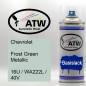 Preview: Chevrolet, Frost Green Metallic, 16U / WA222L / 40V: 400ml Sprühdose, von ATW Autoteile West.